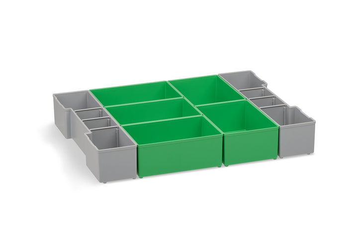 Sortimentskoffer Kunststoff | Bosch Sortimo L-BOXX 102 Insetboxenset D3 | Erstklassige Sortierboxen