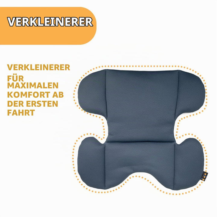 Chicco MySeat, Autositz, mit Isofix-System, Verwendung mit Integrierten Gurten und mit Autogurten, L