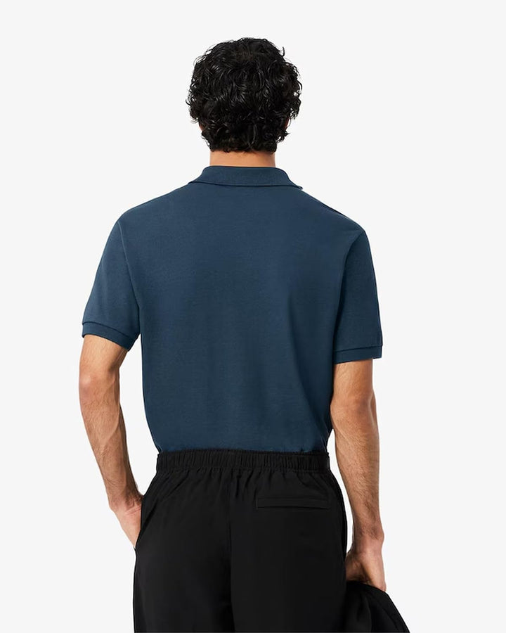 Lacoste Herren Polo-Shirt Kurzarm PH4012, Männer Polo-Hemd,2 Knopf,Slim Fit M Falcon, M Falcon