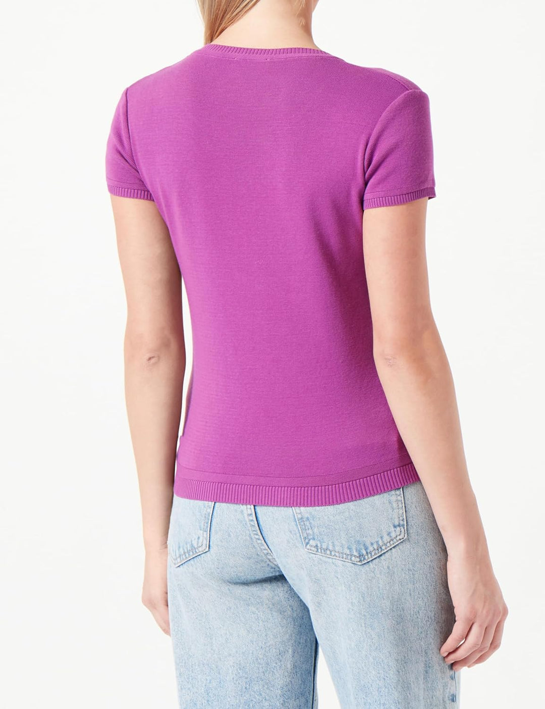 United Colors of Benetton Pullover Damen L Violett 007, L Violett 007