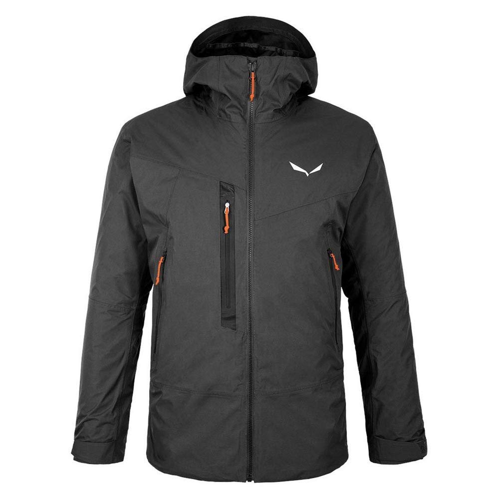 Salewa Herren PELMO PTX 2L M CONVERTIBLE JKT, Powertex Hardshell 2 in 1 Doppeljacke S Black Out Int.