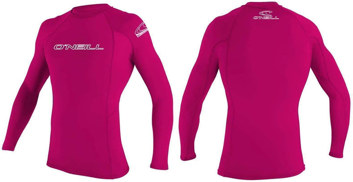 O'Neill Wetsuits Kinder Shirt BASIC SKINS L/S CREW 4 Watermelon, 4 Watermelon