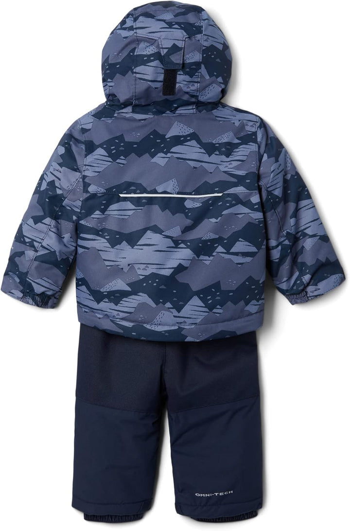 Columbia Buga Set für Kleinkinder, 6/12 Collegiate Navy Scrapscape Tonal, 6/12 Collegiate Navy Scrap