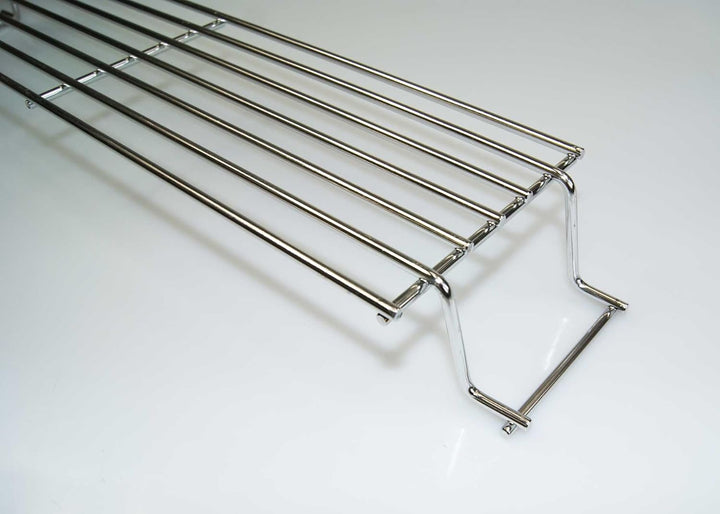 B-Ware/Edelstahl Warmhalterost u.a. für Weber Spirit 200 ab Baujahr 2013 mit Regler Knöpfe vorn