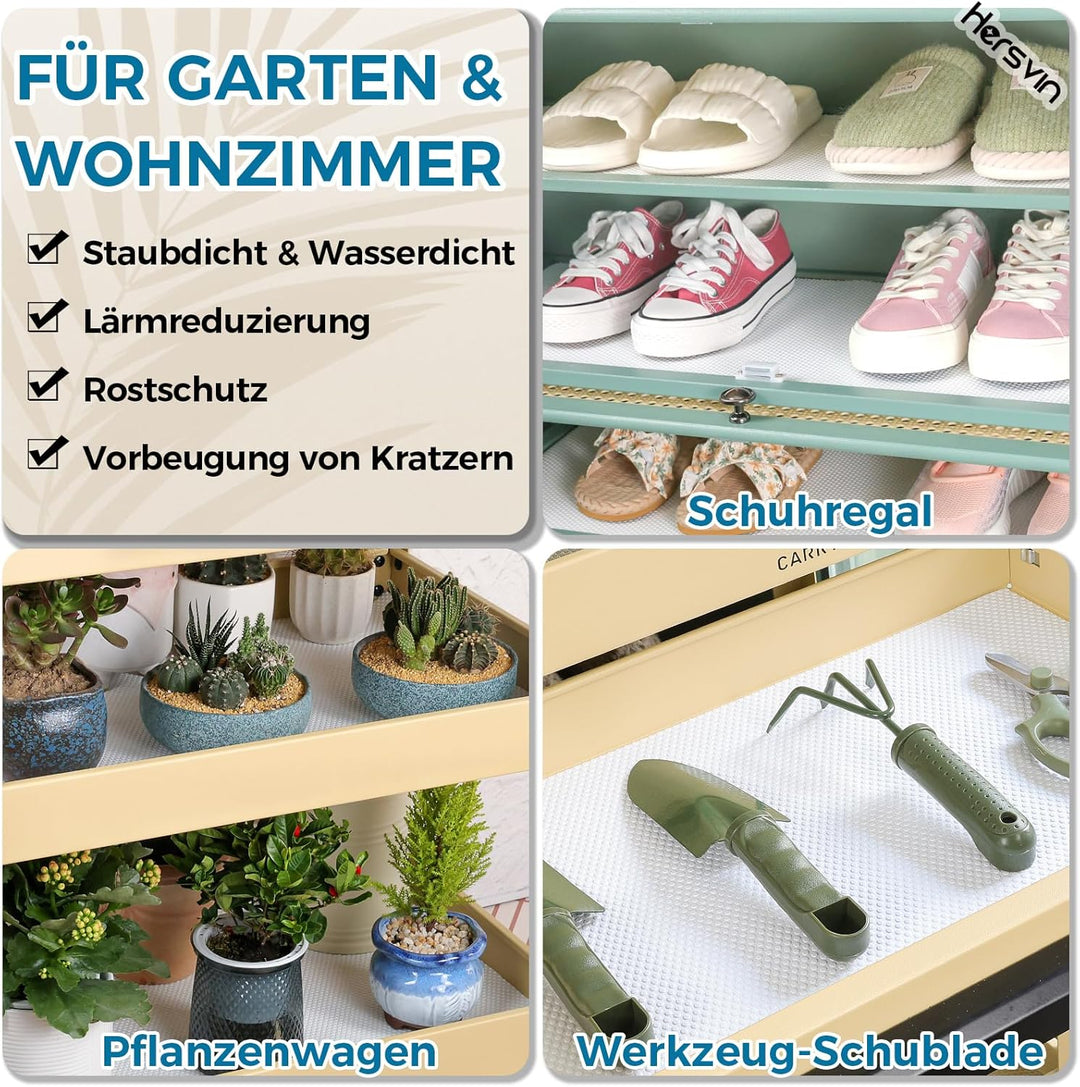 Hersvin Schubladenmatte 50cmx600cm Schubladeneinlage Eva Schrankpapier Nicht Klebende Wasserfest Unt