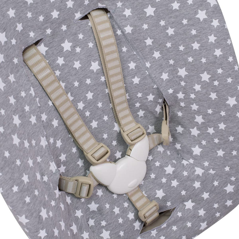 JYOKO KIDS Bezug kompatibel mit Stokke Newborn (White Star), White Star