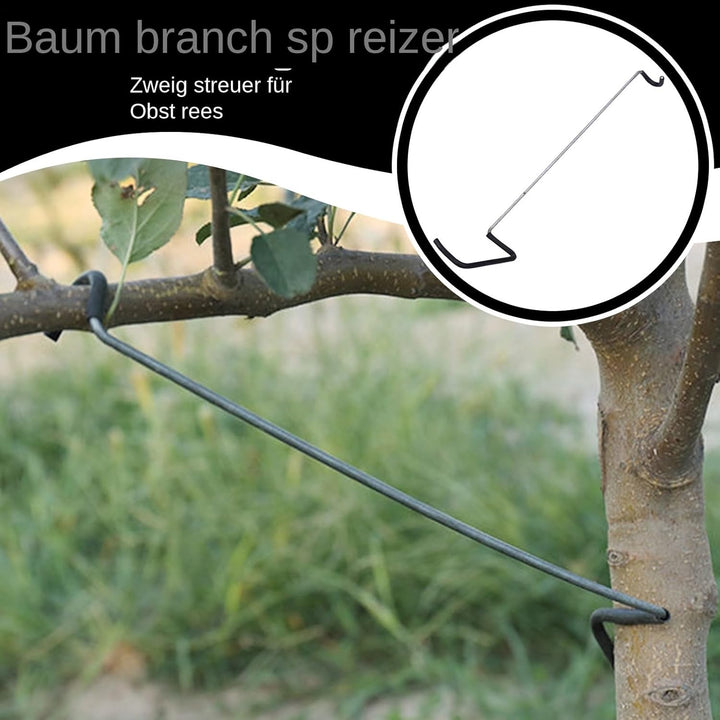 Astspreizer Für Baumäste - 10-Fach Zweigbiegewerkzeug,Mit Schutzmanschette & Biegehilfe 36 cm für Ga
