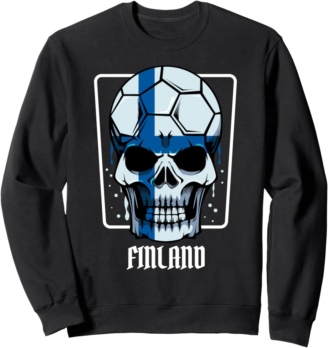 Finnland Finnische Flagge Heimatland Sportveranstaltungen Sweatshirt