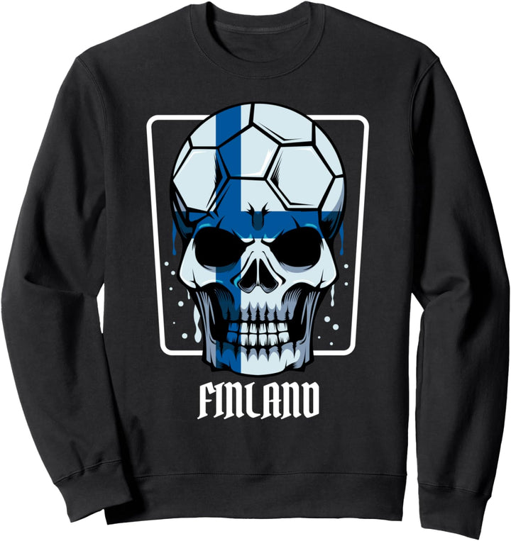 Finnland Finnische Flagge Heimatland Sportveranstaltungen Sweatshirt