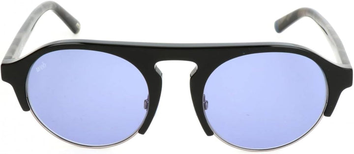 Web Unisex-Erwachsene WE0224 05V 52 Brillengestelle, Schwarz (Nero-), 52.0