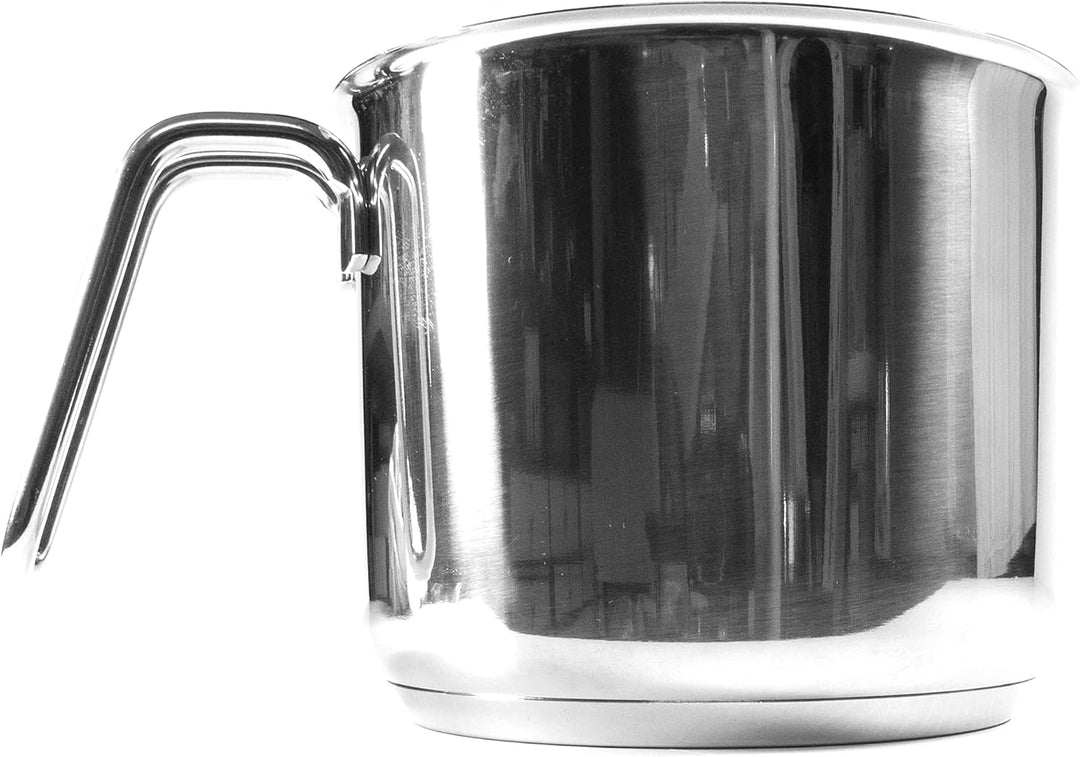 Moneta Allegro Bollilatte 12 cm in Acciaio Inox per tutti i Fuochi 1.3 Litri 12cm, 12cm