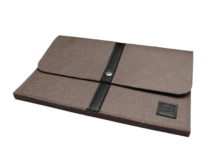 Schöne Tablet Tasche aus Wolle passend für Dell Latitude 5290 5280 3390 bis 13.5 Zoll, Stossfeste Ta