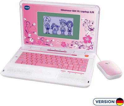 Vtech 80-117964 - Glamour Girl XL Laptop E/R & 80-405149 USB-Ladegerät Bundle mit USB-Ladegerät, Bun