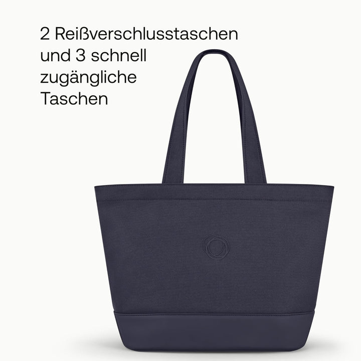 Bugaboo Wickeltasche, Windeltasche mit leicht zugänglichen Fächern, isoliertem Flaschenhalter, Wicke
