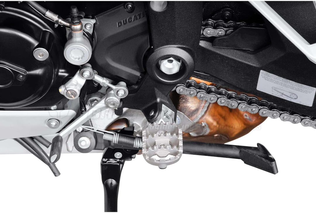SW-Motech ION Fussrasten-Kit - Ducati Modelle/Benelli TRK 502 X (18-).