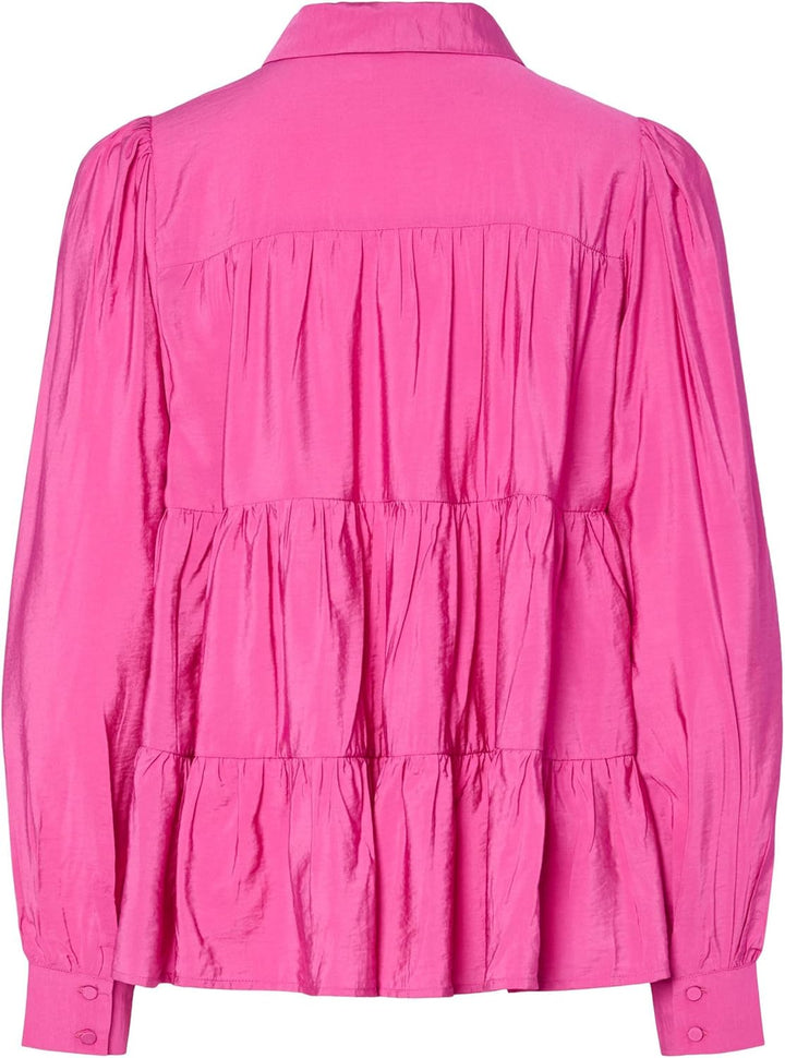 YAS Damen Yaspala Ls Shirt S. Noos Hemd/Bluse XS Rose Violet, XS Rose Violet