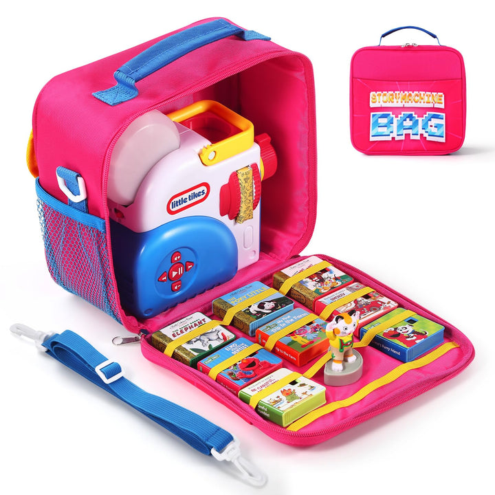 Aufbewahrungskoffer für Little Tikes Story Dream Machine Bücher & Spielzeug, Reisekoffer für Geschic
