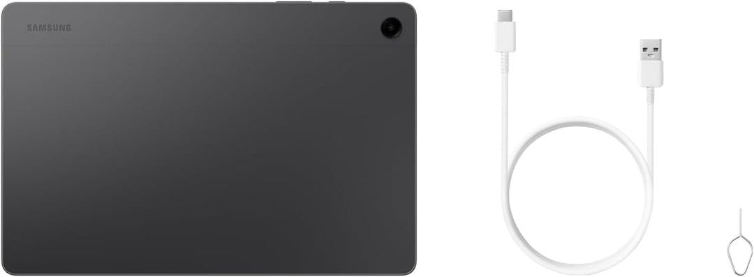 Samsung Galaxy Tab A9+ WiFi Android-Tablet, 128 GB Speicherplatz, Grosses Display, 3D-Sound, Simlock