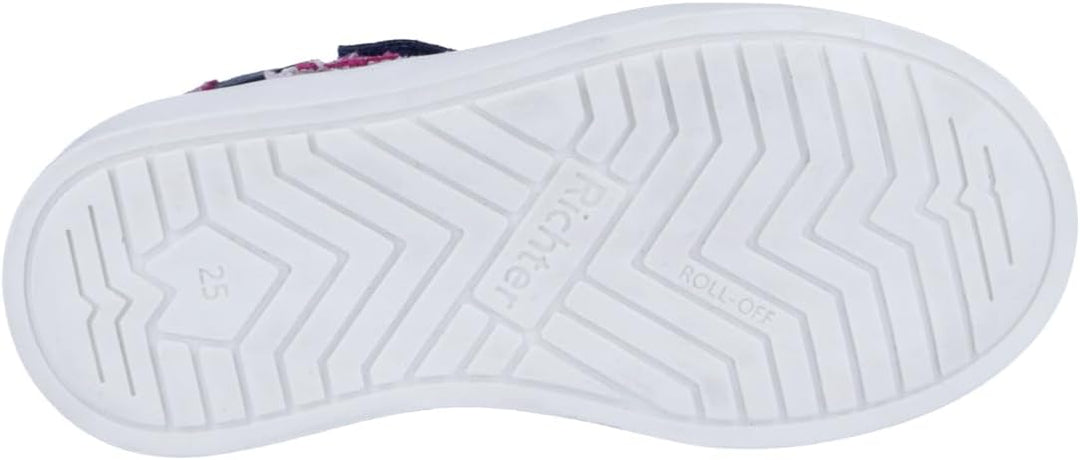 Richter Kinderschuhe Mädchen Flora Sneaker 35 EU Marine Nauti Cand Si, 35 EU Marine Nauti Cand Si