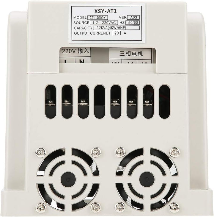 Tosuny VFD Frequenzumrichter, VFD Drehzahlregler Inverter Motor 220 V Einphasen Frequenzumrichter VF