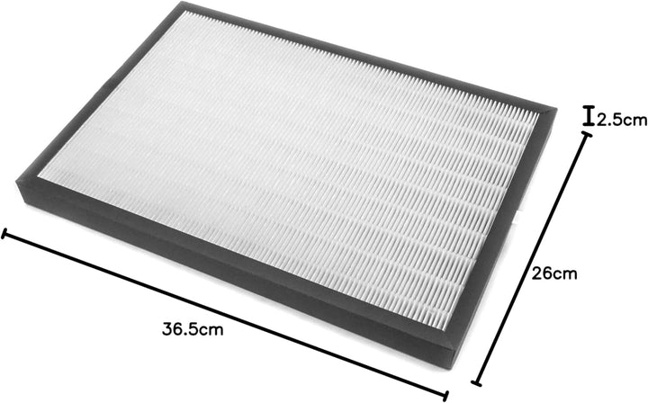vhbw 2-in-1 Kombifilter kompatibel mit DeLonghi AC 230 Luftreiniger - Ersatz für DeLonghi ACF-2 (551
