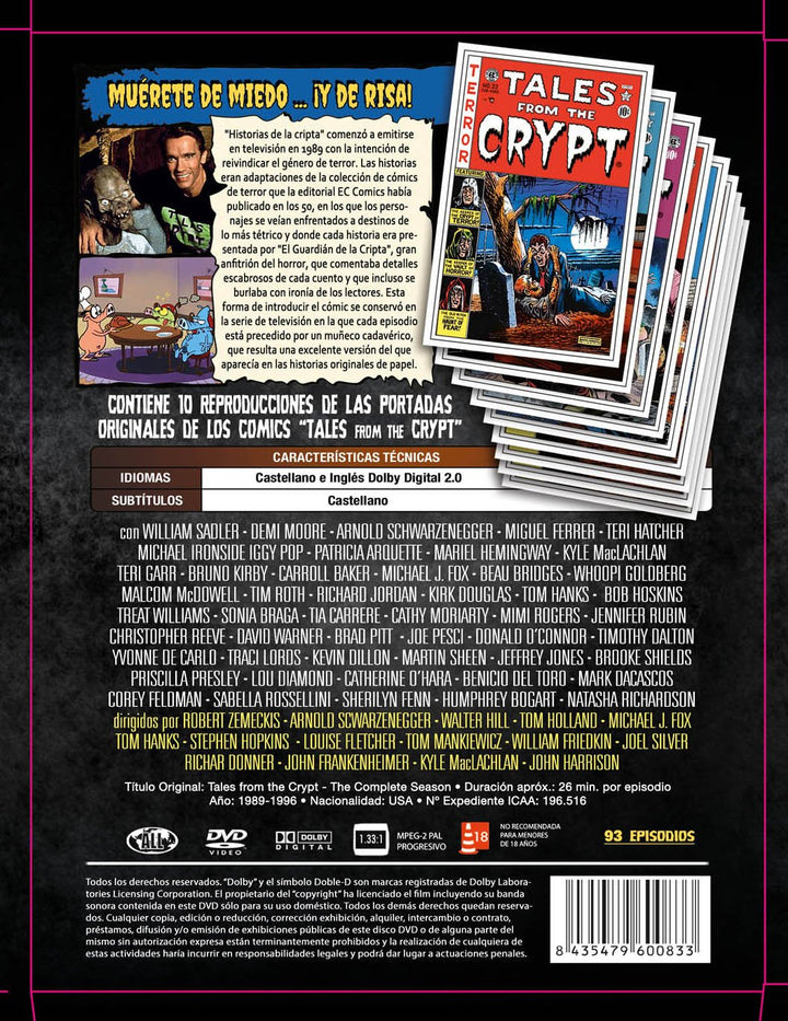 Tales from the Crypt (HISTORIAS DE LA CRIPTA SERIE COMPLETA, Spanien Import, siehe Details für Sprac