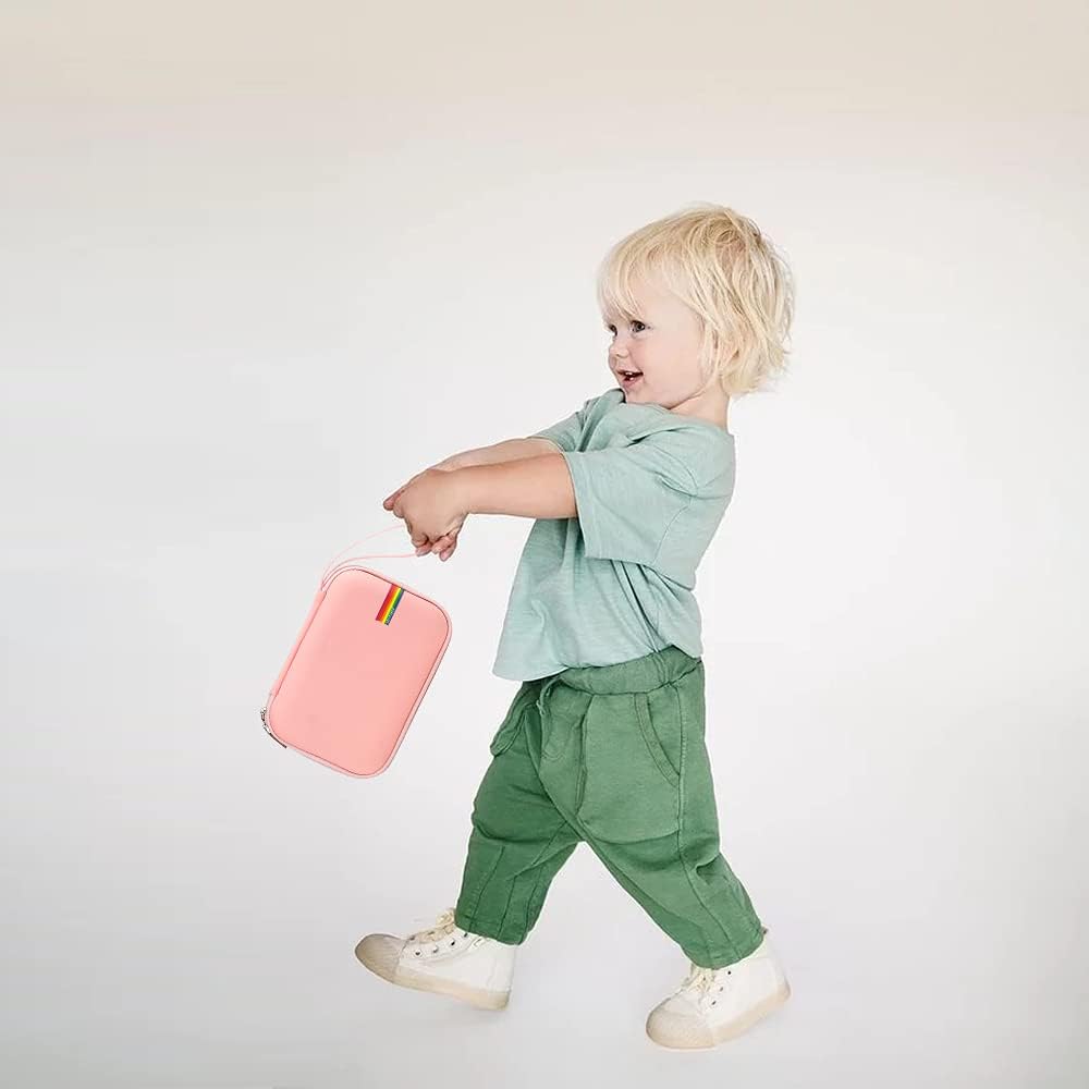 Leayjeen Kinderkamera Sofortbildkamera Tasche Schutzhülle kompatibel mit uleway/Hiievpu/NUOTUN/GREEN