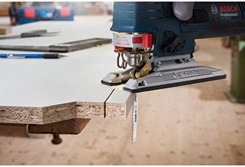 Bosch Professional 25 x Stichsägeblatt T 101 BF Clean for Hard Wood (für hartes Holz, gerader Schnit