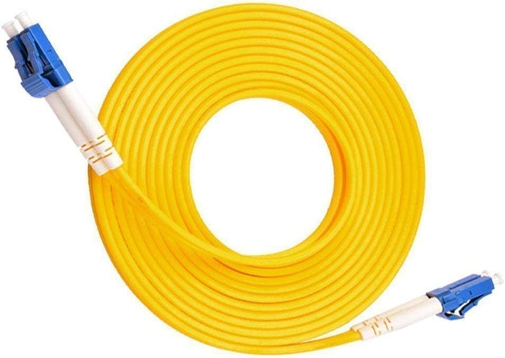 10Gtek LC zu LC OS2 Singlemode Duplex 50-Meter, LWL Glasfaser Patchkabel Fibre Optic Patch Cable 9/1