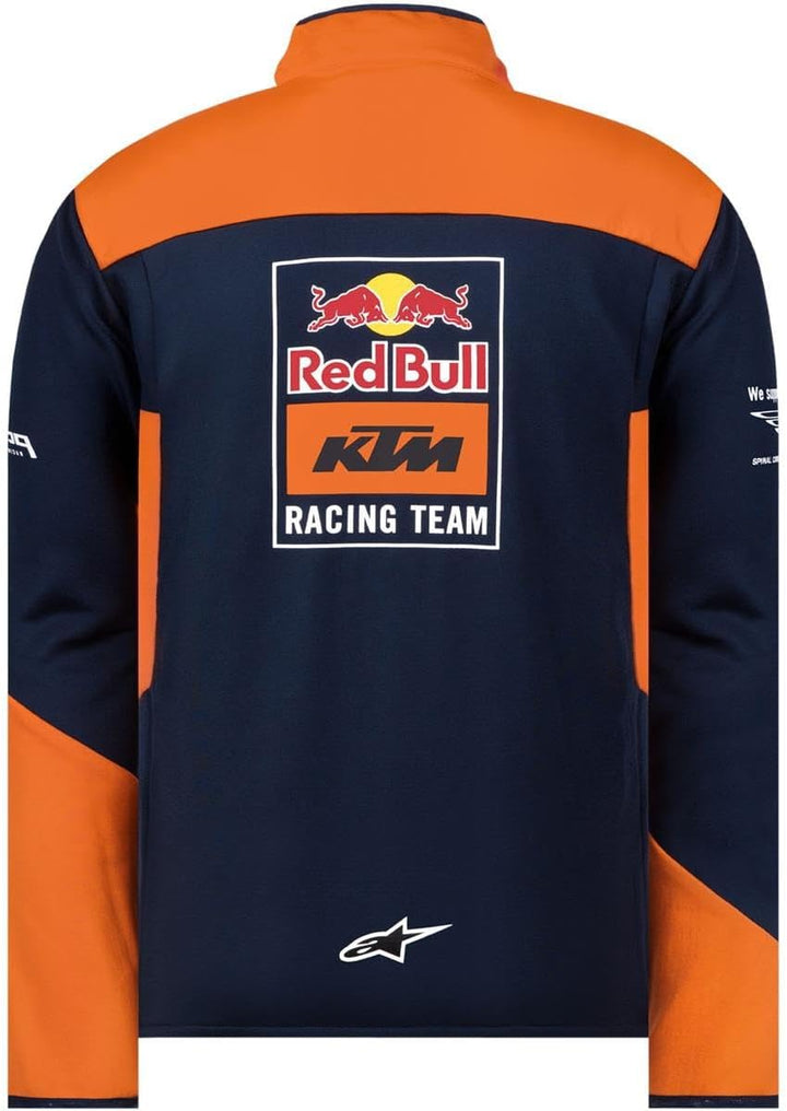 Red Bull KTM Official Teamline Softshelljacke, Unisex - Original Merchandise S Blau, S Blau