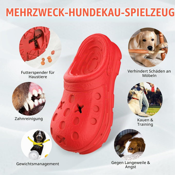 RUXAN Unzerstörbares Hundespielzeug für Aggressive Kauer - Futter Treat Dispensing Hund Interaktives