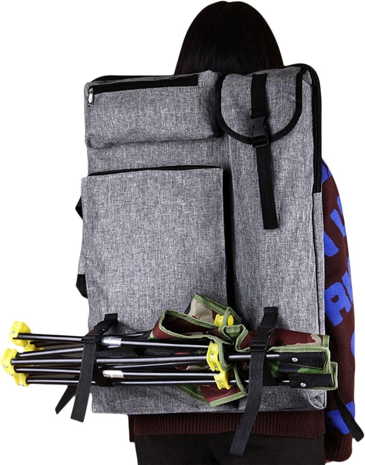 Rucksack A3 Zeichenbrett Gross Tragetasche mit Schultergurt Transporttasche Multifunktional Tasche Z