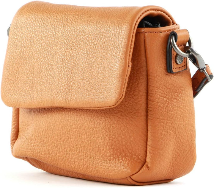 FREDsBRUDER Happy Collection Mieze Crossbody Bag Dark Honey