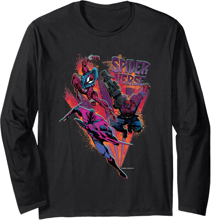Marvel Spider-Man: Across the Spider-Verse 2099 Strike Team Langarmshirt