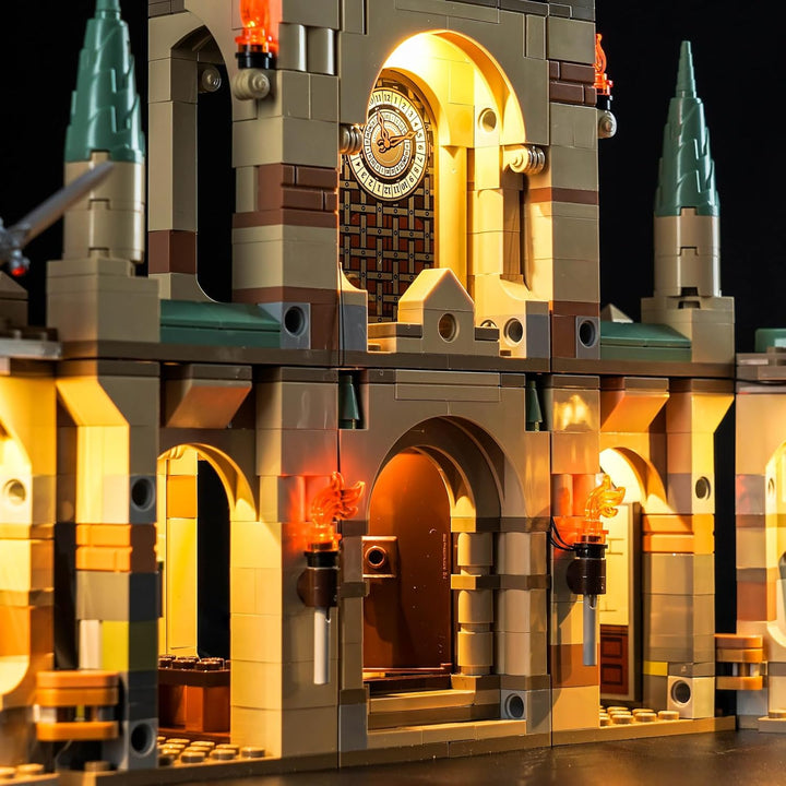 Led Licht Set für Lego 76415 Harry Potter Der Kampf um Hogwarts (Kein Lego), Dekorationsbeleuchtungs