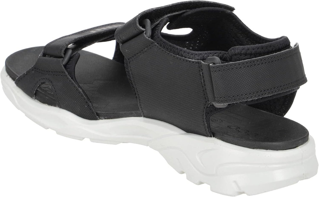 ECCO Jungen Biom Raft Flat Sandal, 25 EU Schwarz