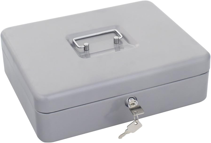 Rottner Geldkassette HomeStar Cash Euro 1-silber-(BxH) 30x9cm