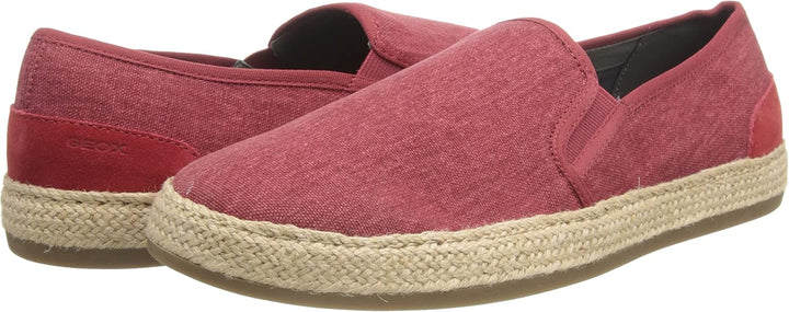 Geox Jungen U Pantelleria A Sneakers 39 EU Rot, 39 EU Rot