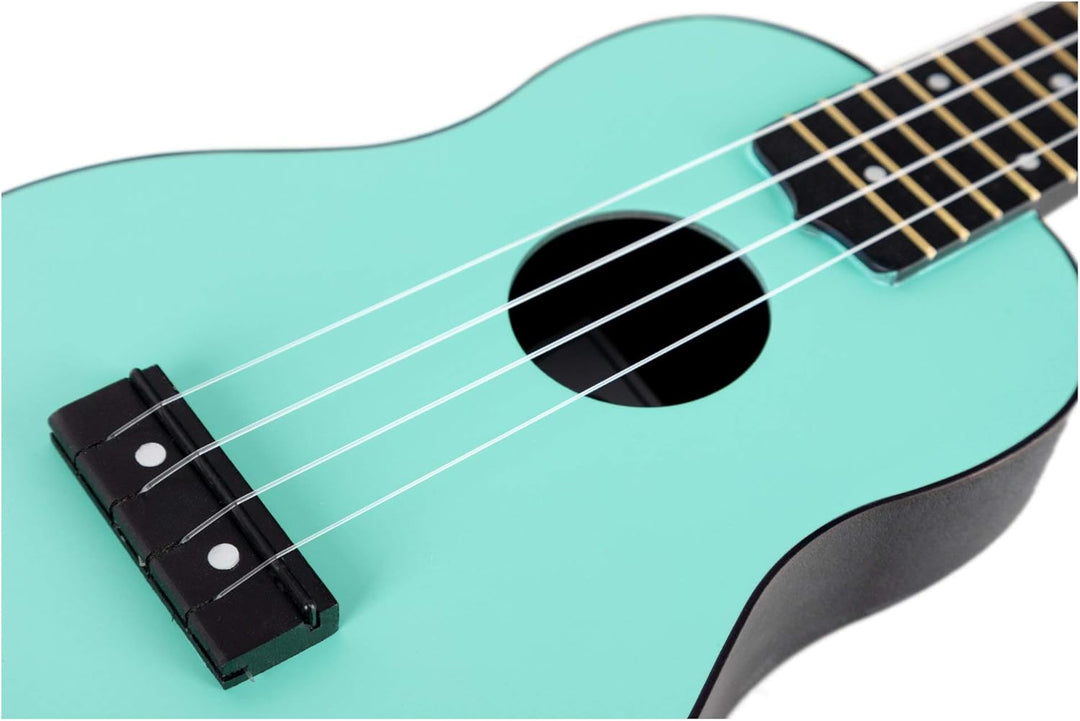 Classic Cantabile OV-04 TQ Ukulele - Sopran-Ukulele im Roundback-Design - Mensur: 342 mm - Korpus un