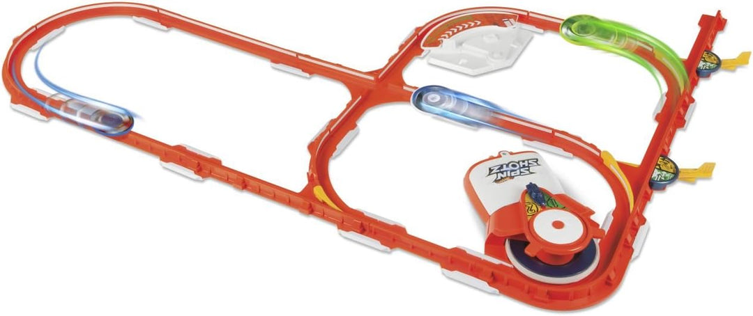 Mattel Y0569 - Hot Wheels Spinshotz Super Boost Spinway Spielset