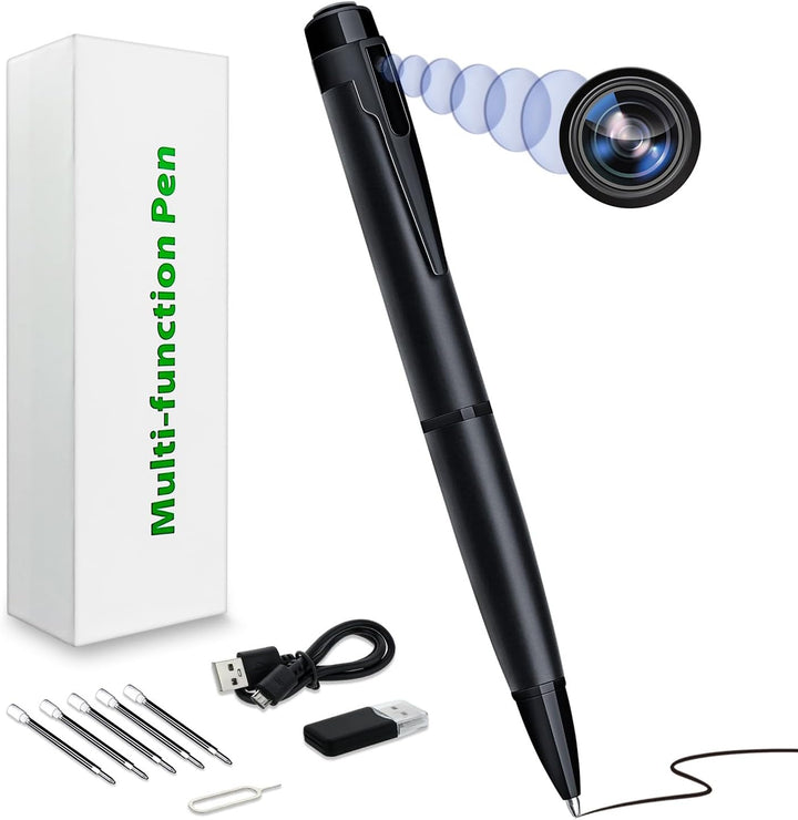 ZUNHAI Mini Kamera Mini Überwachungskamera 32GB 1080P Ultra Tragbare HD Kleine, Überwachung Kamera,K