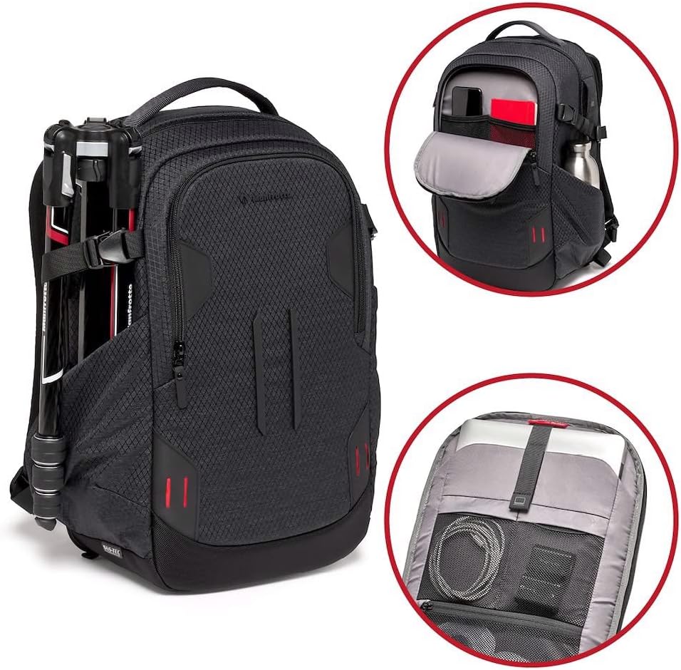 Manfrotto PRO Light Flexloader L, Profi-Rucksack für Kameras, Erweiterbare Tasche für 3-Achsen-Gimba