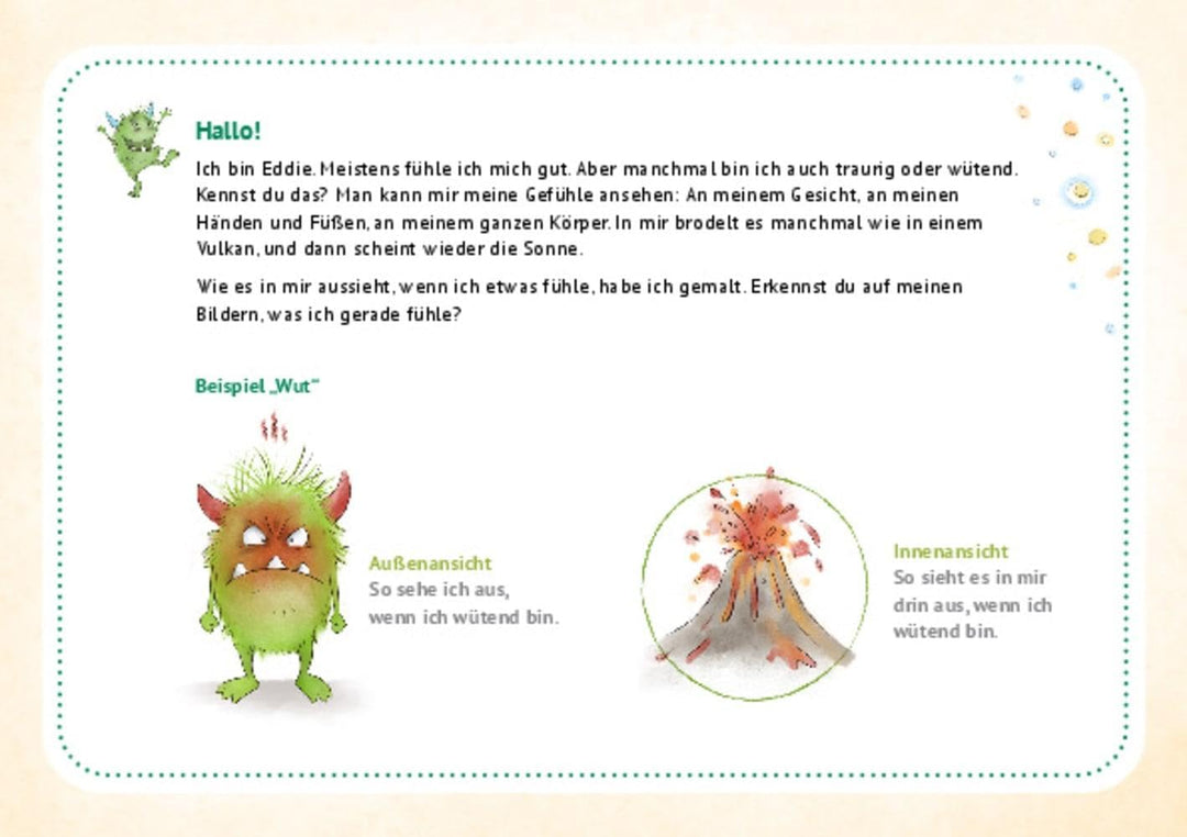 Gefühle wahrnehmen, beschreiben und zuordnen mit Eddie: 30 Bildkarten zum Umgang mit Emotionen. Gefü