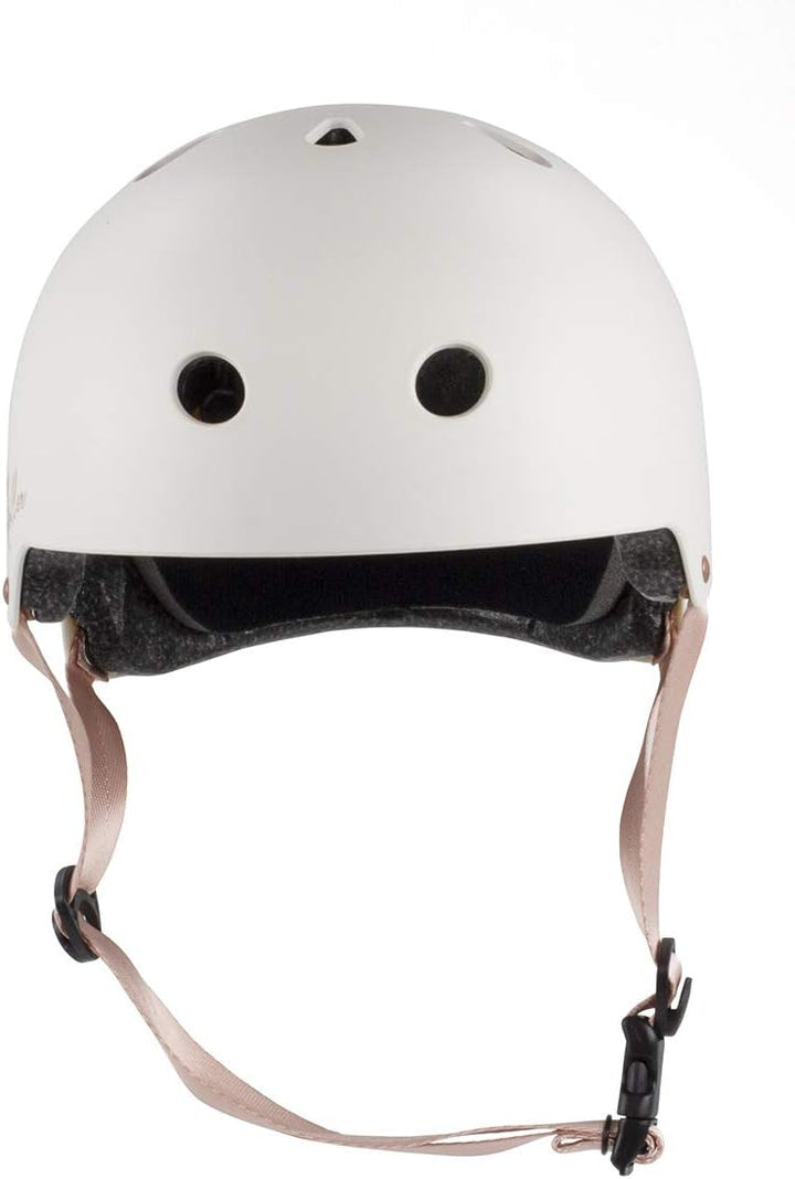 Rio Roller Rose Helmet Skateboard-Helm, Unisex, für Erwachsene 49-52 cm Negro (Cream), 49-52 cm Negr