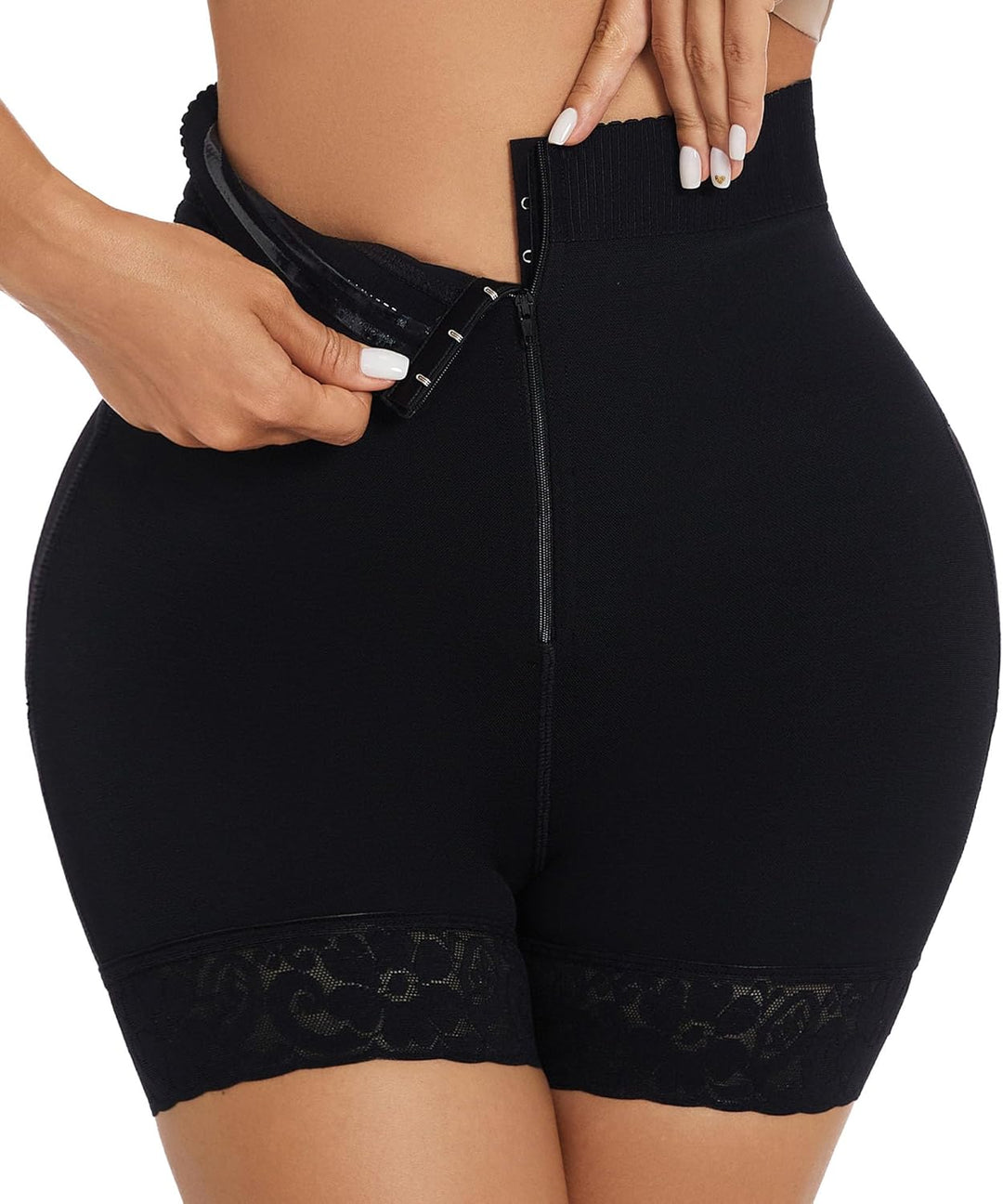 SHAPERIN Shapewear Shorts Damen Bauchkontrolle Höschen Hohe Taille Butt Lifter Miederhose Bauchweg S