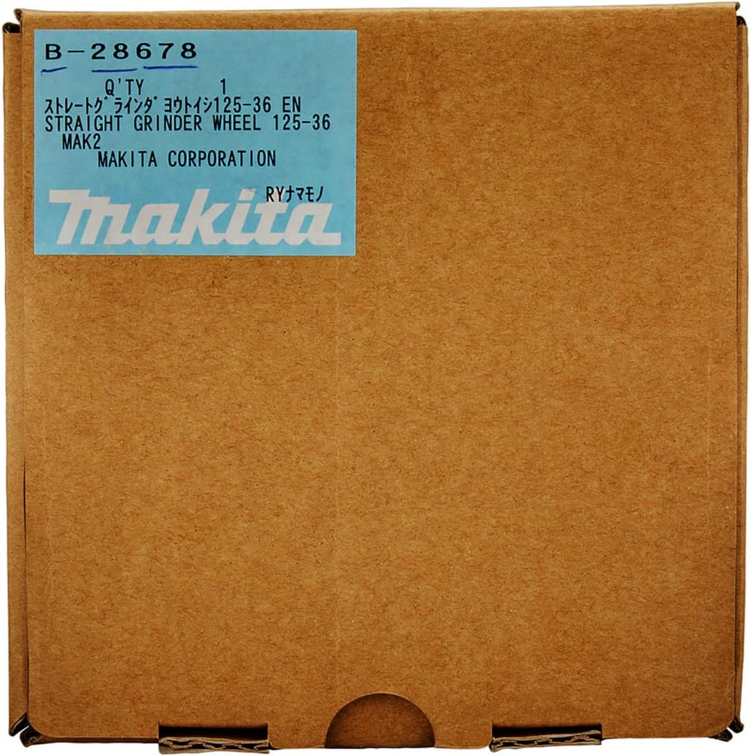 Makita B-28678 Schleifstein K36 125x20x20, 125 x 20 x 20 mm, 125 x 20 x 20 mm