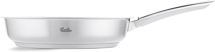 Fissler Pure Collection / Edelstahl-Pfanne (Ø 24 cm) unbeschichtete Stielpfanne, Innenskalierung, 10