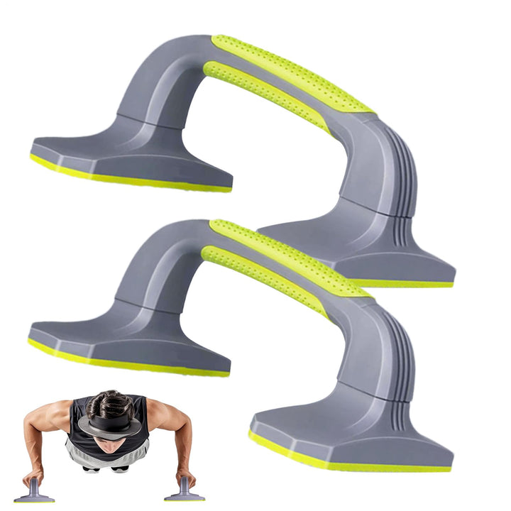 Liegestützgriffe – Liegestützstangen, Ausrüstung für Krafttraining mit rutschfester Basis für Zuhaus
