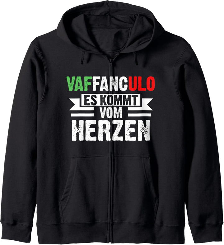Vaffanculo Italiener Italien Kapuzenjacke