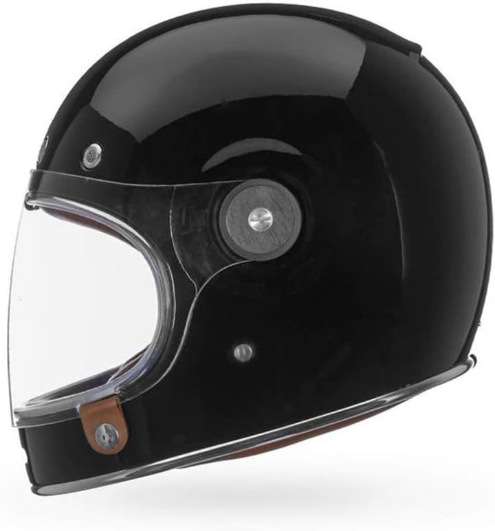 Bell Powersports Bullitt Motorradhelm, Schwarz (Solid Schwarz), S